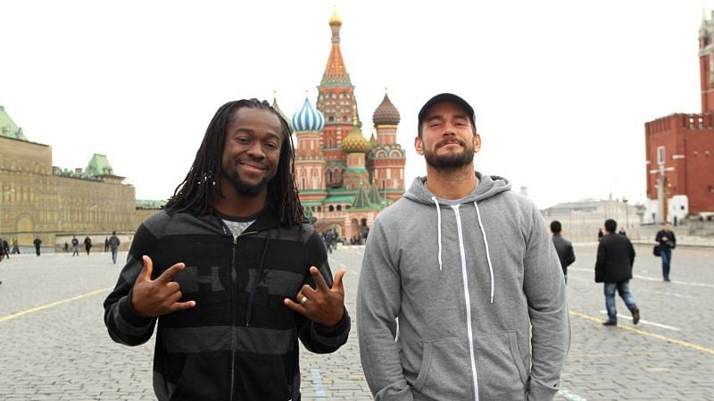 Image result for cm punk kofi kingston friends